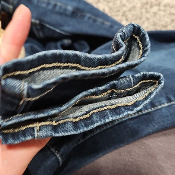 Lucky Brand High Rise Dark Blue Jeans - Picture 10 of 11